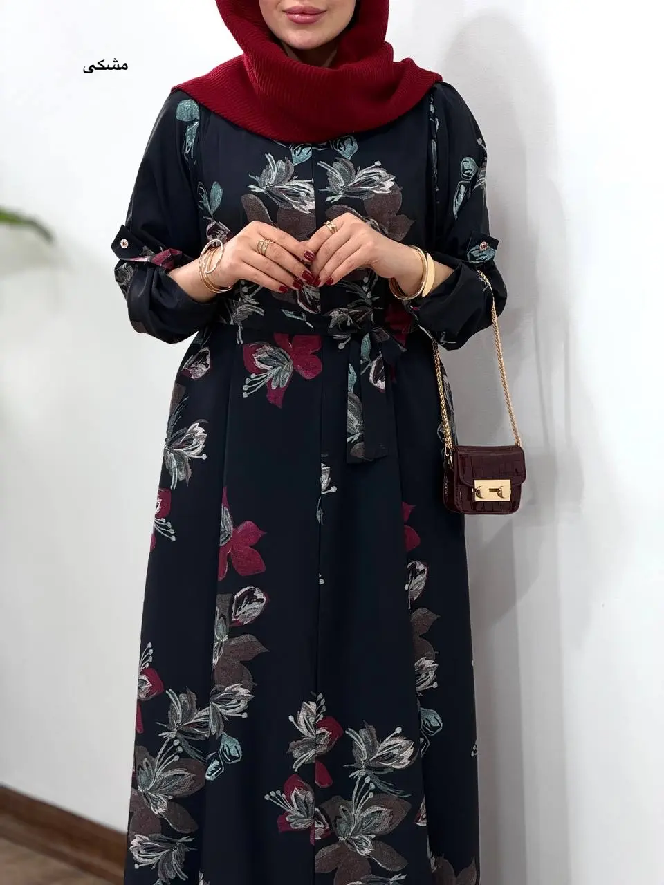 پیراهن بلند سوپر کلوش آیسو شادیا